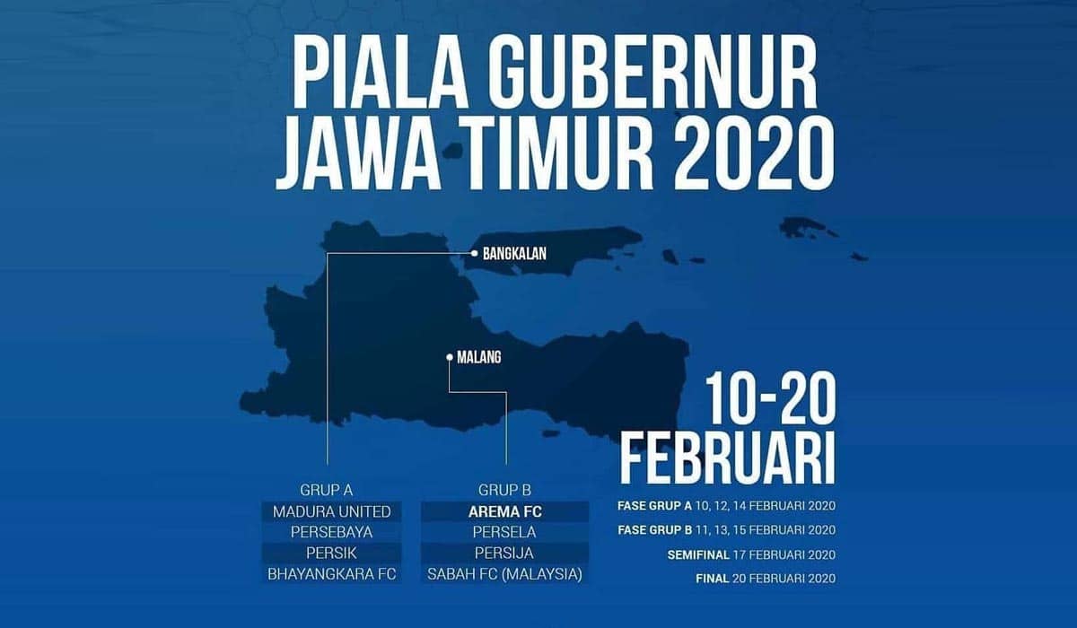 Jadwal Pertandingan Piala Gubernur Jawa Timur 2020 Live Di Mnctv Liga Id