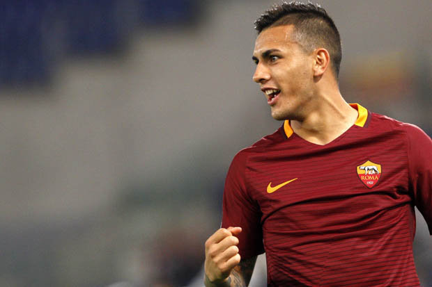 Leandro Paredes saat berkostum AS Roma