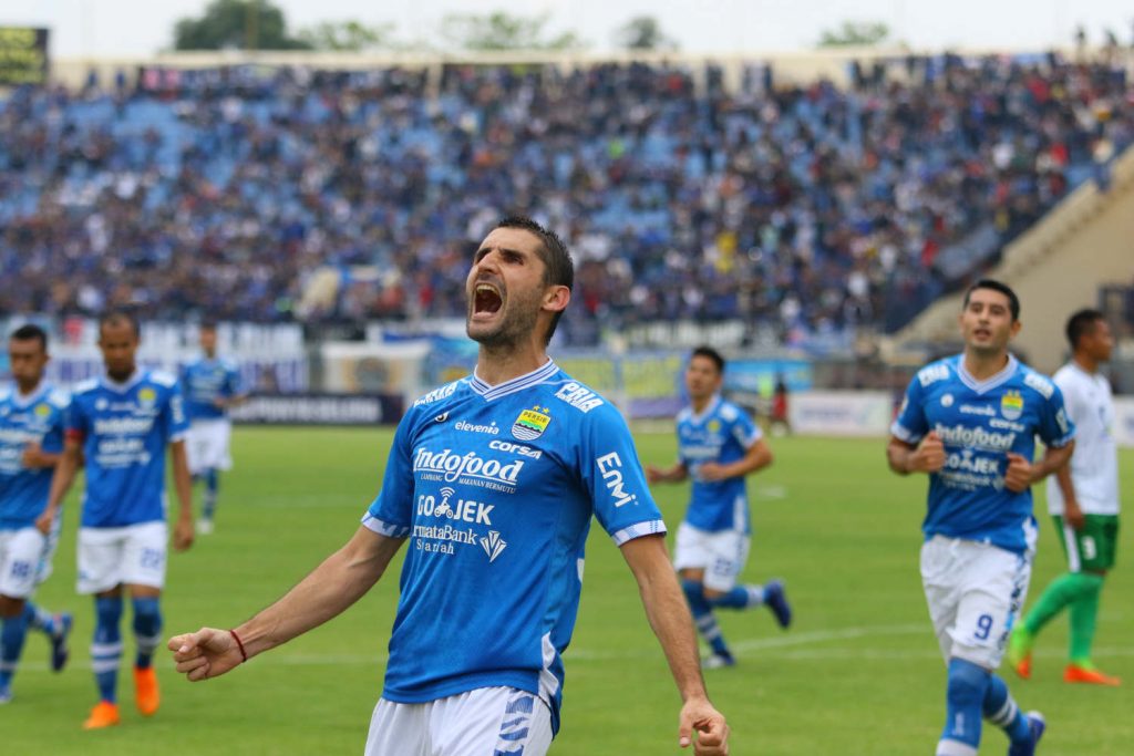 Momen saat Persib Bandung bantai Persiwa Wamena