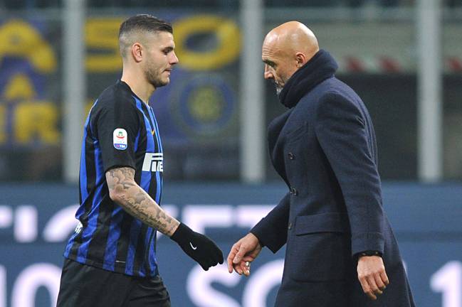 Mauro Icardo dan Sang Pelatih, Luciano Spaletti
