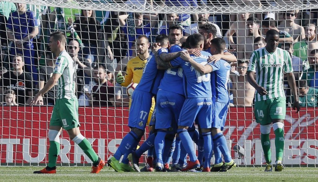 Taklukan Real Betis, Getafe naik ke peringkat 4 klasemen