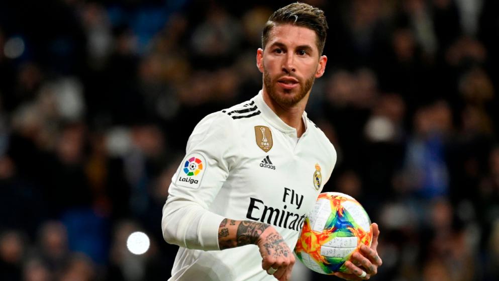 Tak hanya tangguh bertahan namun Ramos juga piawai mencetak gol