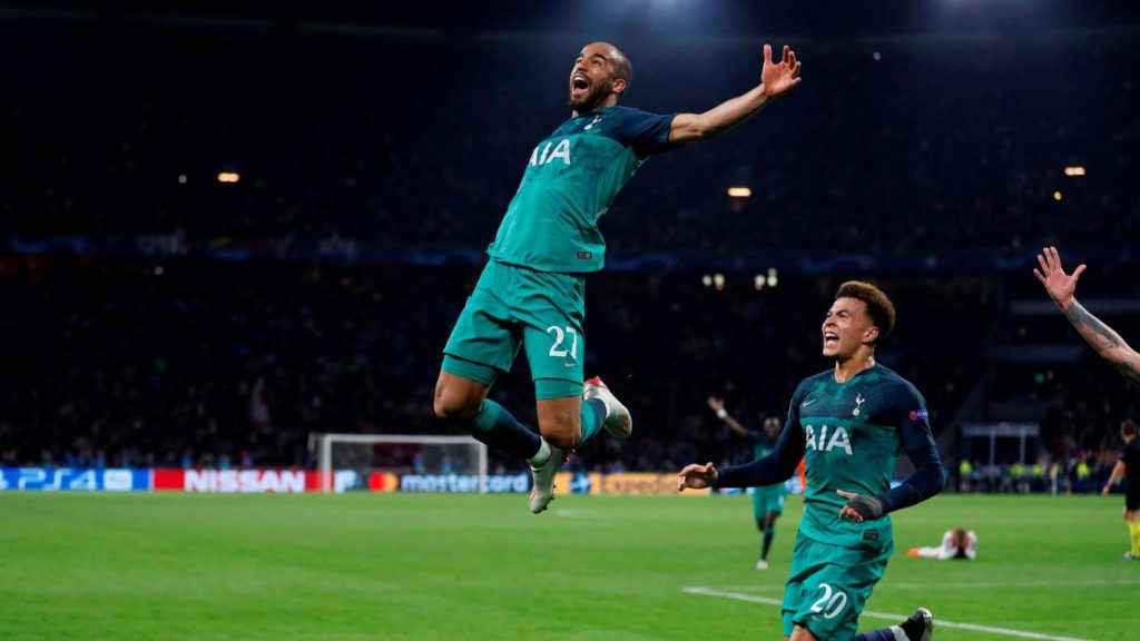 Momen kemenangan Spurs atas Ajax