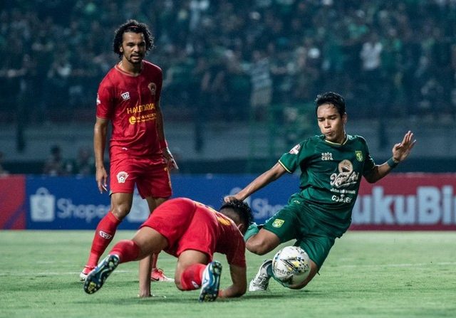 Laga Persebaya vs Kalteng berakhir imbang 1-1