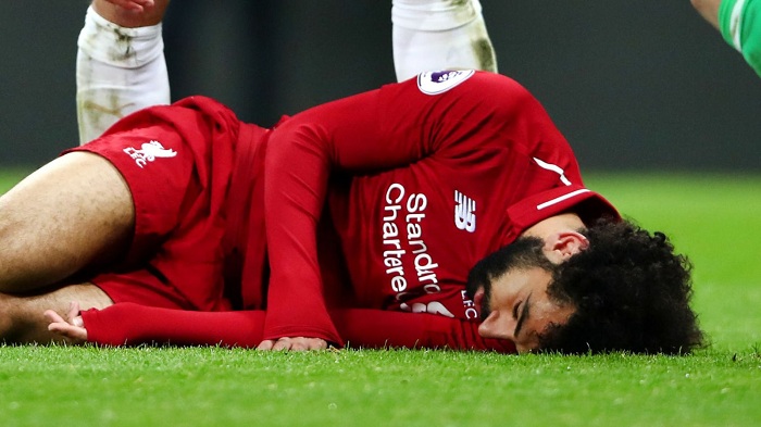 Salah Menderita Cedera Saat Laga Melawan Newcastle