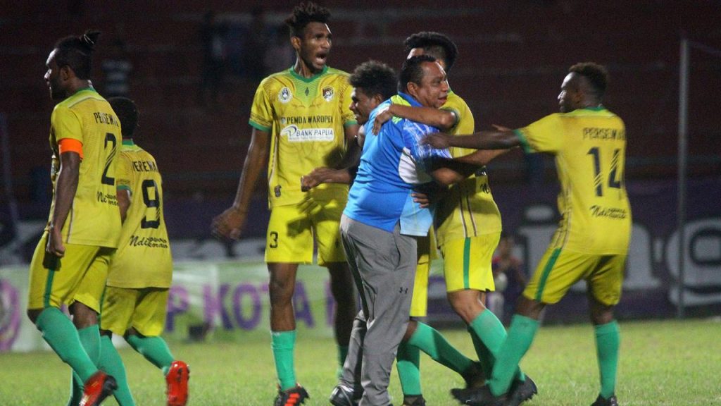 Persewar Waropen Pendatang Baru Liga 2 Punya Ambisi Menuju Liga 1