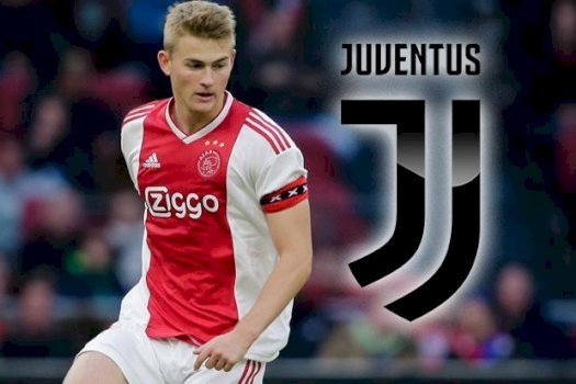 Juventus Disebut Telah Mencapai Kesepatakan Dengan Ajax Terkait Transfer De Ligt
