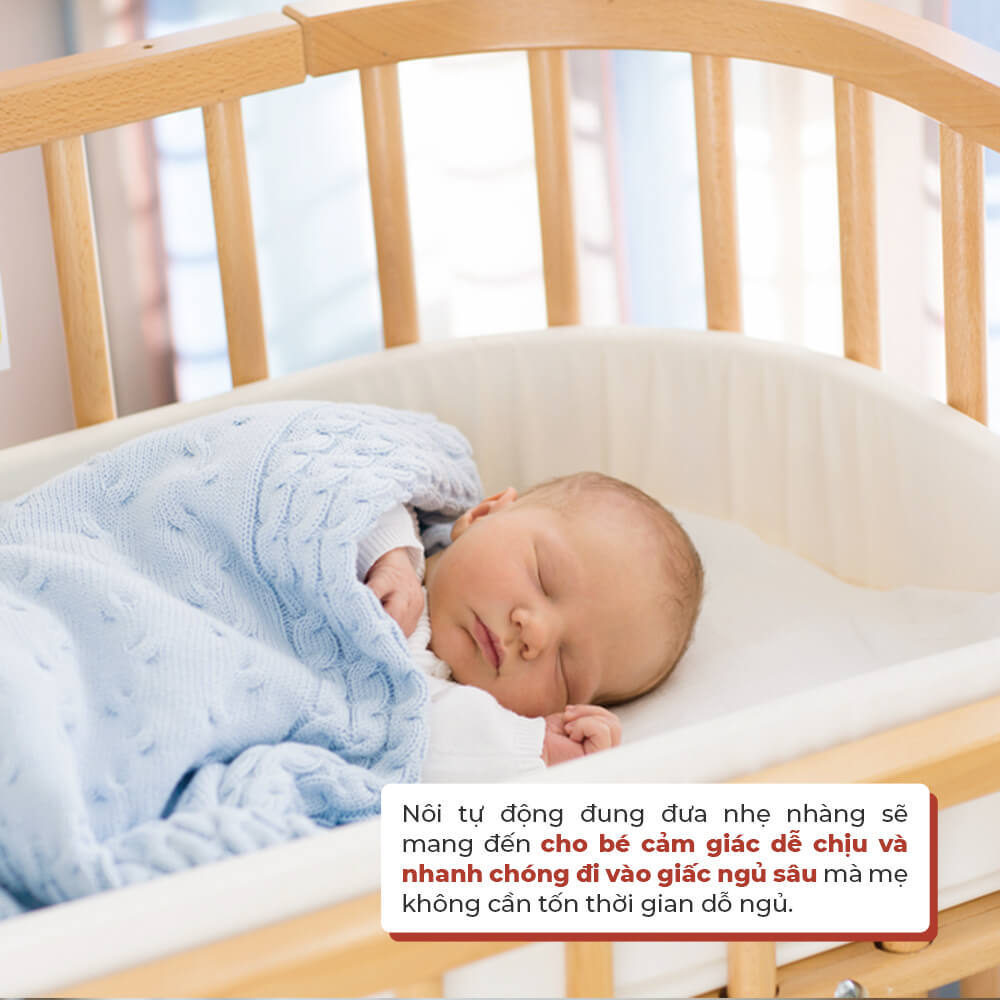 5 siêu phẩm thế kỷ 21 giúp mẹ bỉm chăm con "dễ như trở bàn tay". Nôi tự động giúp bé dễ chịu, mẹ có thể tiết kiệm thời gian chăm sóc. Thiết bị hiện đại cho mẹ bỉm, hỗ trợ việc nuôi con hiệu quả hơn.