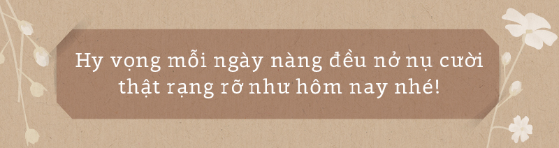 Hy vọng mỗi ngày nàng đều nở nụ cười thật rạng rỡ như hôm nay nhé! Khám phá bí quyết dưỡng da và những món quà ý nghĩa cho ngày 20/10 tại Lixibox cùng GWP hấp dẫn.