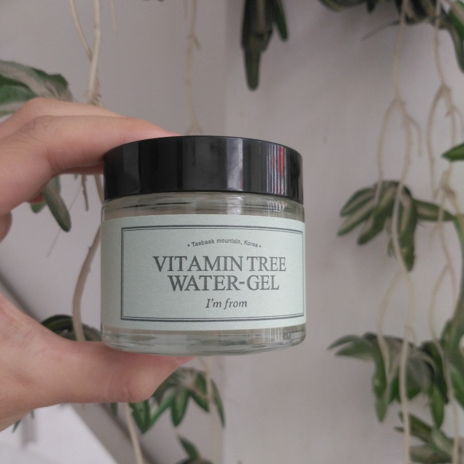 Review I’m From Vitamin Tree Water Gel - sản phẩm giúp da ít dầu chỉ sau một đêm; cảm nhận sau khi thử sản phẩm, phù hợp cho làn da dầu và hỗn hợp thiên dầu. Tìm hiểu thêm về kem dưỡng I'm có tốt không và review mỹ phẩm.