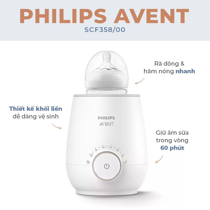 Bảo quản sữa mẹ đúng cách với Philips Avent giúp mẹ và bé an tâm hơn. Sản phẩm giữ ấm sữa trong vòng 60 phút, thiết kế dễ dàng vệ sinh, phù hợp với mẹ bỉm hiện đại.