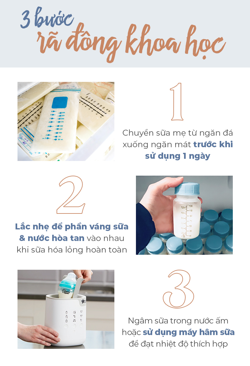 bảo quản sữa mẹ