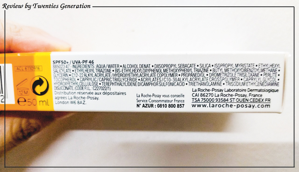 Review sữa chống nắng La Roche Posay - Mỏng mịn, thấm nhanh, kiểm dầu tốt cho da hỗn hợp. Hướng dẫn chi tiết về các thành phần, công dụng và trải nghiệm thực tế sau khi sử dụng sản phẩm kem chống nắng hóa học.