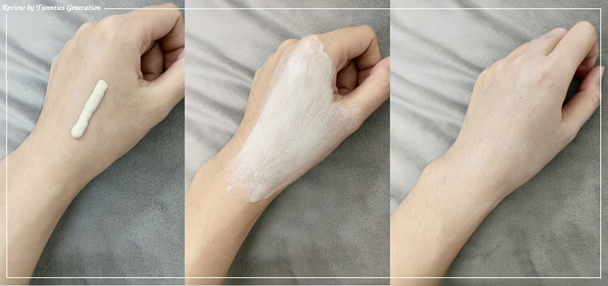 Bài review kem chống nắng Skin1004 với hình ảnh test sản phẩm trên tay, cho thấy kết cấu kem chống nắng vật lý, giúp bảo vệ da hiệu quả và tốt cho da dầu. Khám phá lý do khiến người dùng "sốc toàn tập" khi trải nghiệm chất lượng của kem chống nắng này.