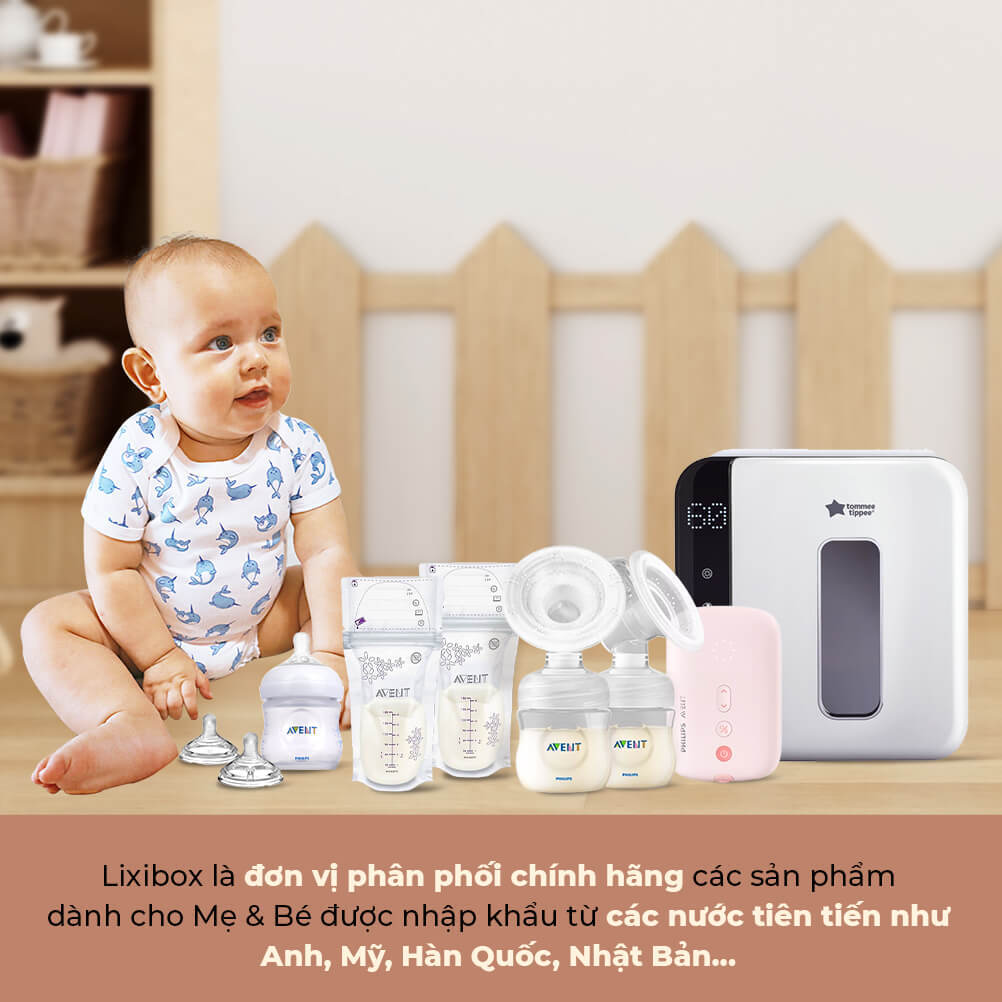 Lixibox cung cấp sản phẩm cho Mẹ & Bé với chất lượng cao, bao gồm máy hút sữa và đồ dùng trẻ em, nhập khẩu từ Anh, Mỹ, Hàn Quốc, Nhật Bản, nhận được phản hồi tích cực từ các mẹ bỉm trong cộng đồng.