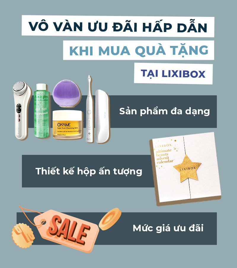Ưu đãi hấp dẫn khi mua quà tặng tại Lixibox với sản phẩm đa dạng, thiết kế ấn tượng và mức giá ưu đãi, phù hợp cho dịp quà tặng 20/11 cho giáo viên xinh đẹp, gây sốt mạng xã hội.