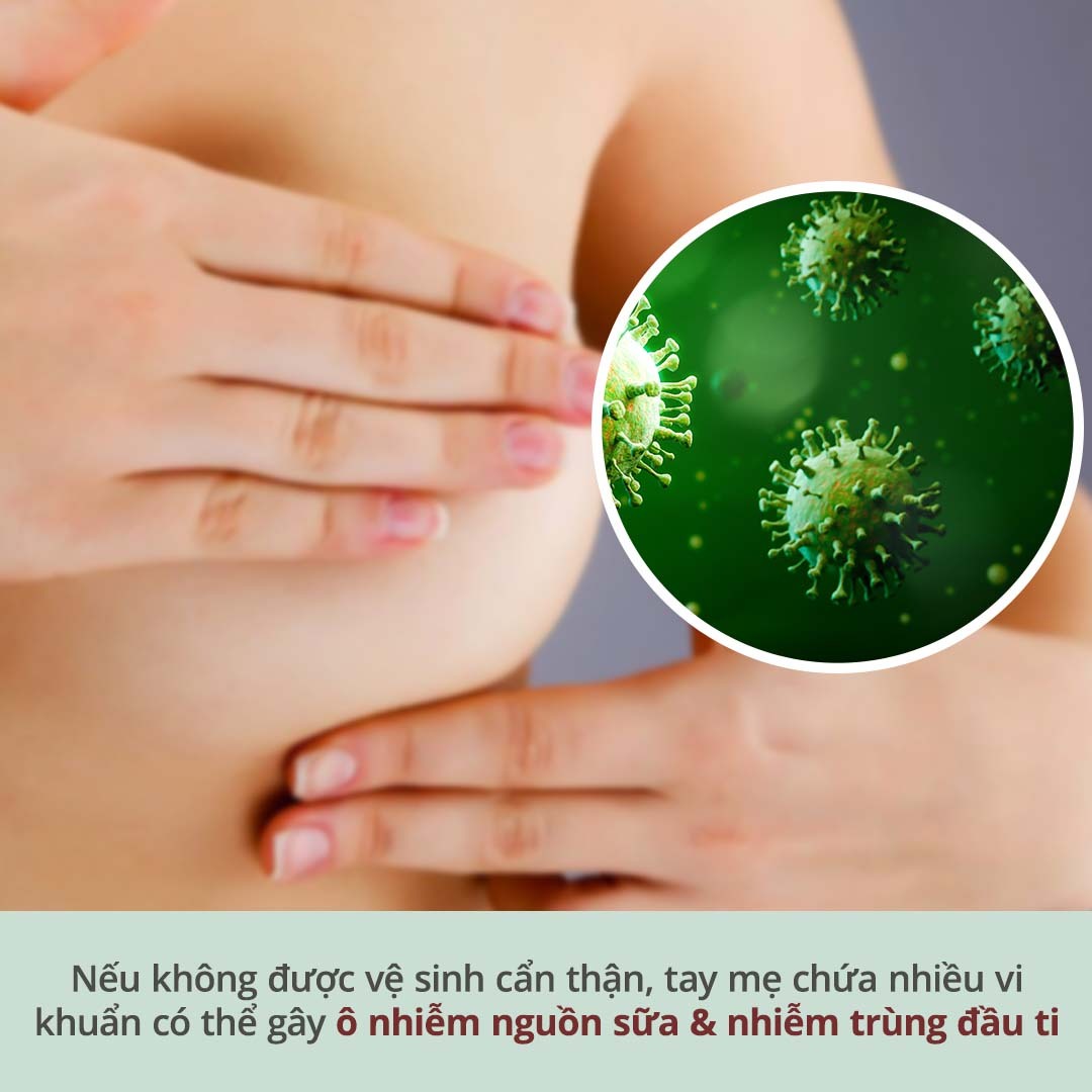 Mẹ không nên vắt sữa bằng tay vì có thể gây ô nhiễm nguồn sữa và nhiễm trùng đầu ti. Cần lựa chọn máy hút sữa tốt nhất để tránh tình trạng căng tức và hạn chế tràn sữa, đồng thời bảo vệ sức khỏe và ngoại hình.