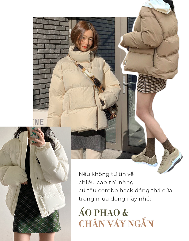 5 cách phối đồ Thu Đông chuẩn gái Hàn với áo phao và chân váy ngắn, tô điểm cho phong cách mix&match trendy. Khám phá xu hướng mùa thu đông để tự tin và nổi bật trong dịp lễ Giáng Sinh.