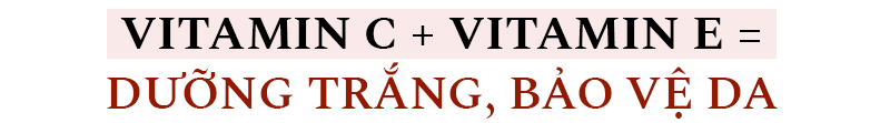 Vitamin C kết hợp Vitamin E mang lại hiệu quả dưỡng trắng và bảo vệ da. Khám phá sức mạnh của các thành phần như retinol, Niacinamide, Ceramide, Hyaluronic Acid trong việc tối ưu hóa hiệu quả chăm sóc da.