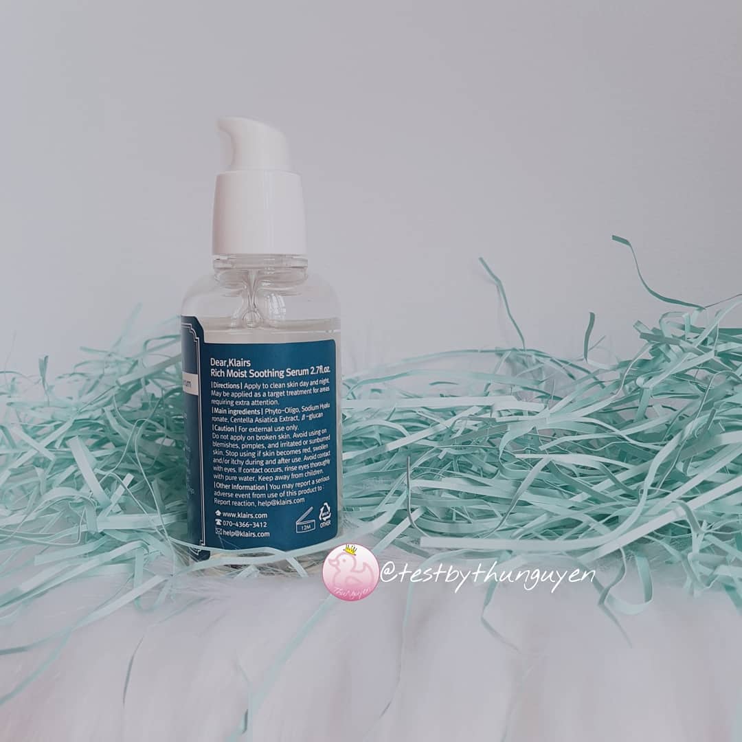 Cô nàng da hỗn hợp chia sẻ review về serum Dear Klairs Rich Moist Soothing Serum, sản phẩm cấp ẩm lý tưởng trong mùa nắng nóng. Khám phá trải nghiệm và kết quả bất ngờ từ sản phẩm này!