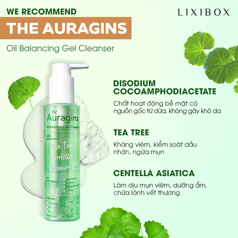 Bài viết khám phá các thành phần tự nhiên như Tea Tree, Centella Asiatica và Disodium Cocoamphodiacetate giúp làm sạch và trị mụn, có hiệu quả tương đương Retinol và Hydroquinone mà không kích ứng da. Khám phá các lợi ích của thành phần dưỡng da tự nhiên an toàn cho làn da nhạy cảm.