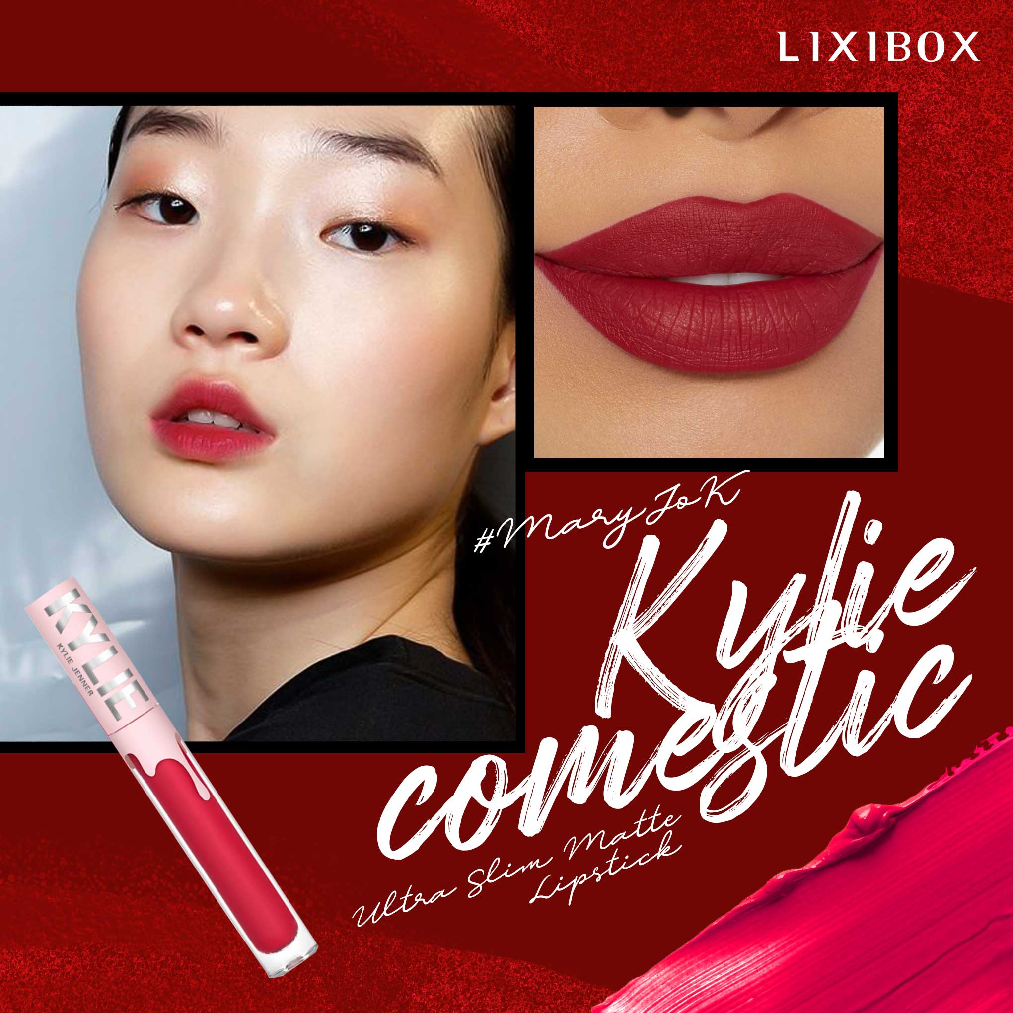 Bài viết giới thiệu 5 sắc đỏ son HOT TREND như son Lustre, son Chanel, son Fenty Beauty, son Kylie Cosmetic và son MAC. Sắc đỏ mang lại vẻ nổi bật, là lựa chọn hoàn hảo cho makeup đón Tết.