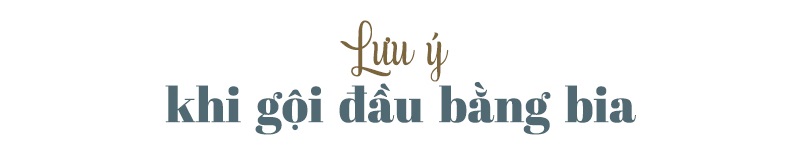 Lưu ý khi gội đầu bằng bia: Tìm hiểu cách tận dụng bia dư sau Tết để chăm sóc tóc, mẹo hair care giúp tóc khỏe đẹp hơn, và tác dụng của bia đối với mái tóc trong bài viết của Lixibox Haircare.