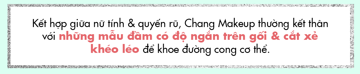 Kết hợp giữa nữ tính & quyến rũ, Chang Makeup thường kết hợp với những mẫu đầm có độ ngắn trên gối & cắt xẻ khéo léo để khoe đường cong cơ thể. Khám phá cách phối đồ thời trang du lịch từ beauty tiktoker, gợi ý mix&match cho chuyến du lịch sắp tới với phong cách cực okela.