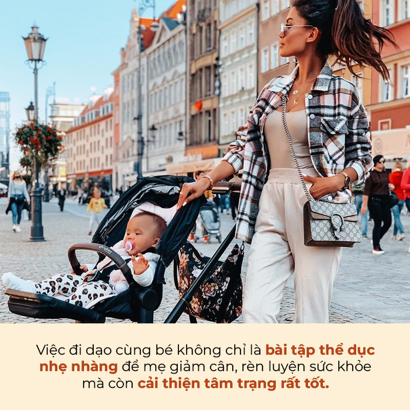 Việc đi dạo cùng bé không chỉ là bài tập thể dục nhẹ nhàng để mẹ giảm cân, rèn luyện sức khỏe mà còn cải thiện tâm trạng rất tốt. Bài viết khám phá khi nào bé biết cười và mẹo giúp mẹ giảm căng thẳng hiệu quả.