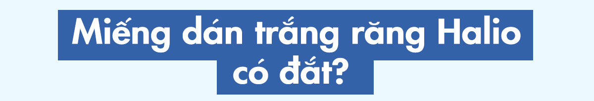 Miếng dán trắng răng Halio có hiệu quả không? Khám phá sản phẩm trắng răng độc đáo từ Mỹ, tính năng ưu việt và lợi ích vượt trội so với các dòng sản phẩm khác. Tham khảo ngay những thông tin bổ ích!
