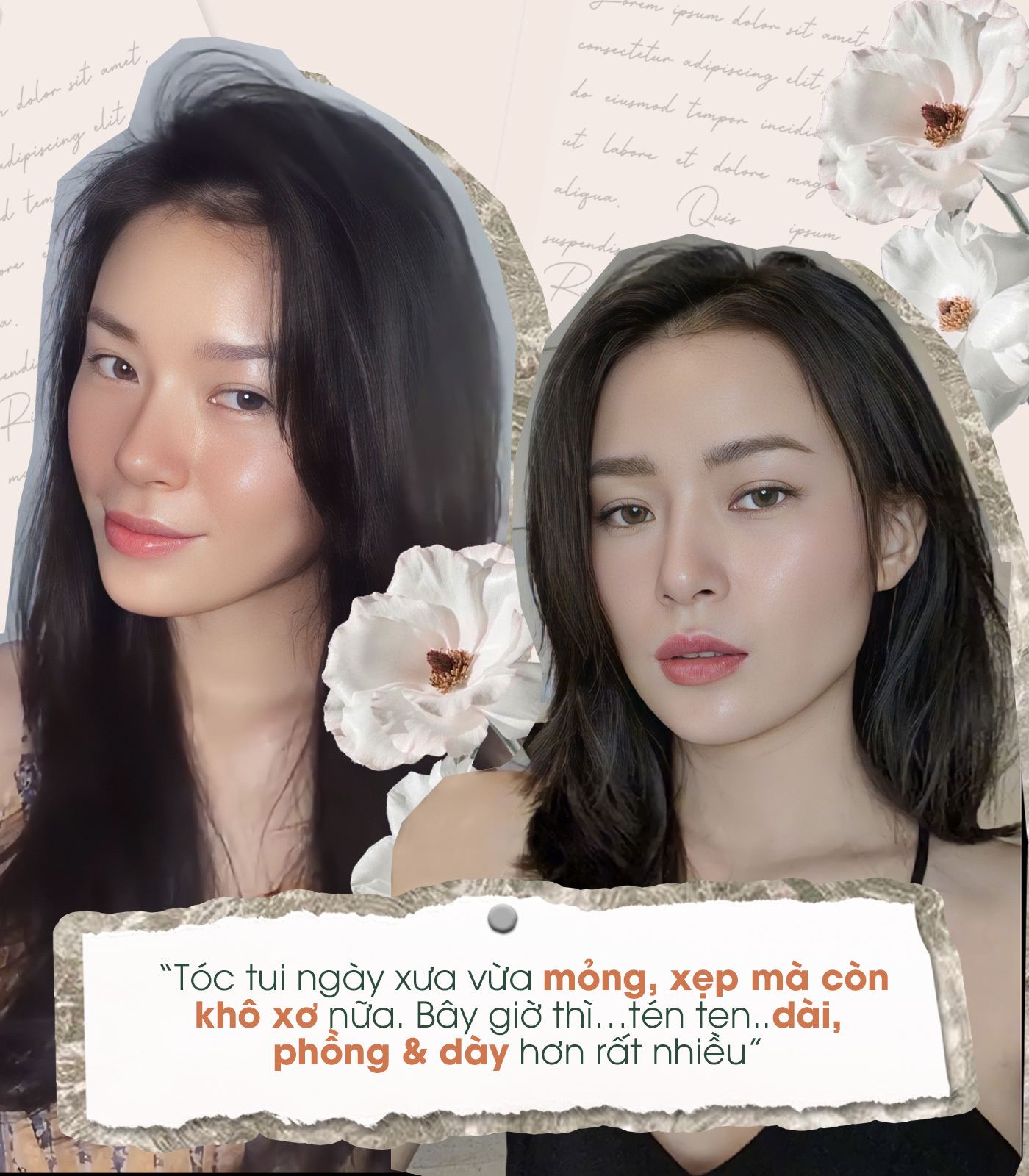 Tiêu đề bài viết "Hội tóc mỏng nên follow ngay: Lucy - nàng TikToker có nhiều hair care tips nhất hệ mặt trời" giới thiệu mẹo chăm sóc tóc cho hội tóc mỏng. Lucy chia sẻ hành trình từ tóc mỏng xẹp đến dày bồng bềnh nhờ các mẹo hay giúp tóc dày hơn và ngăn rụng tóc.