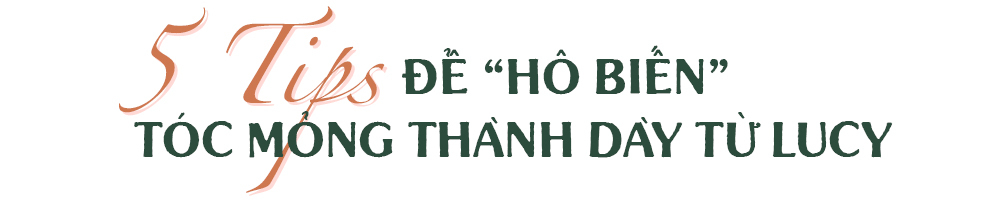 5 Tips để "hô biến" tóc mỏng thành dày từ Lucy, hot TikToker với nhiều mẹo hair care giúp tóc dày hơn, cách ngăn rụng tóc và cách khắc phục tóc xẹp, tìm hiểu bí kíp qua Lixibox Haircare.