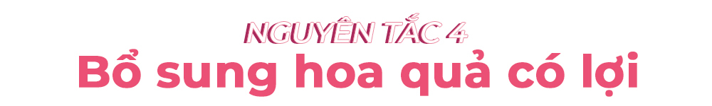 Bổ sung hoa quả có lợi là nguyên tắc thứ 4 trong bí quyết ngừa nếp nhăn mà beauty youtuber Trinh Meow áp dụng để chống lão hóa từ bên trong, giúp da luôn trẻ trung và khỏe mạnh.
