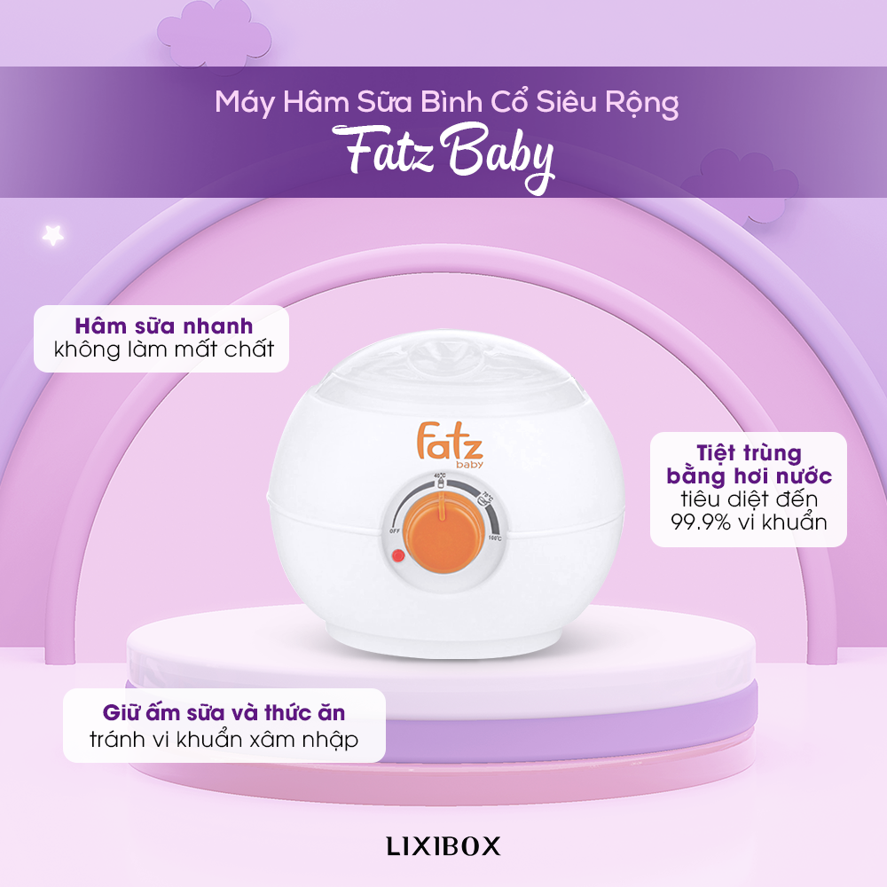 Máy hâm sữa Fatz Baby với khả năng hâm sữa nhanh chóng mà không làm mất chất, giúp mẹ giữ ấm sữa và thức ăn, tránh vi khuẩn xâm nhập. Thiết kế tiện lợi cho mẹ đang tìm kiếm máy hâm sữa nào tốt và giá rẻ.
