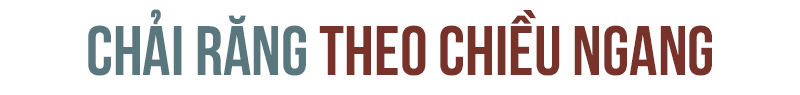 Chải răng theo chiều ngang được nhấn mạnh trong bài viết về những sai lầm vệ sinh răng miệng của người Việt, liên quan đến tăm nước Halio và lưu ý khi đánh răng để tránh các vấn đề sâu răng.