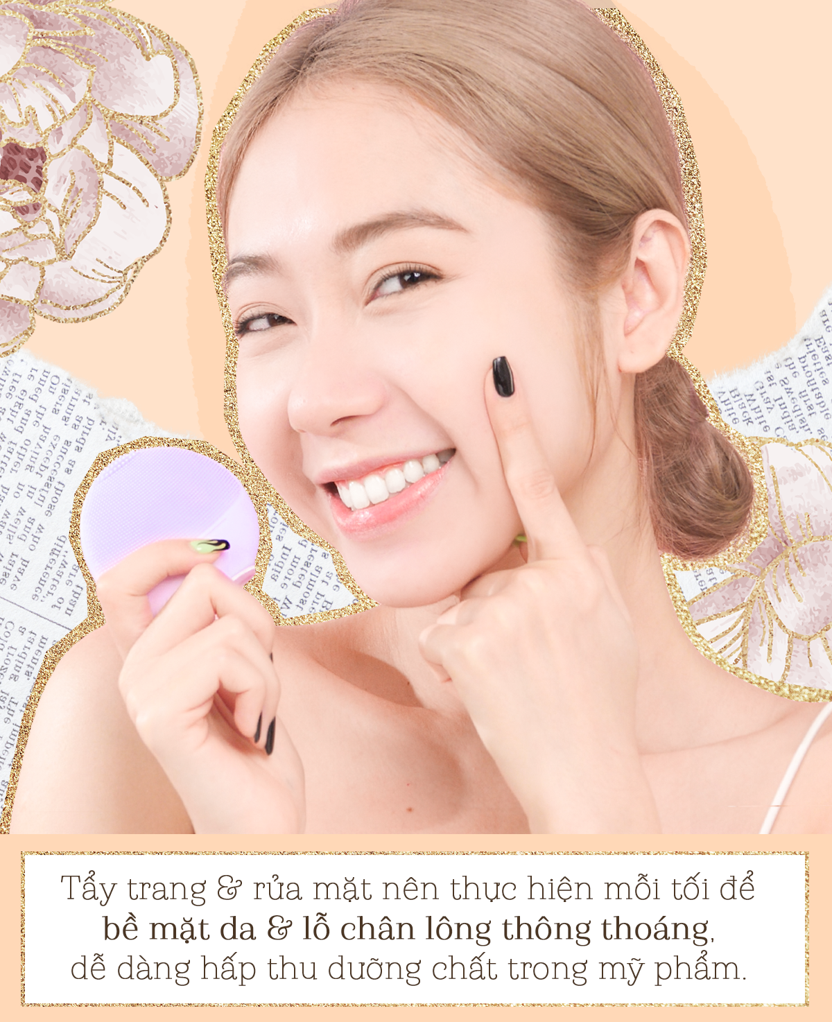 Làm thế nào để phát huy tối đa hiệu quả của mỹ phẩm? Tham khảo 5 tips để làm sạch và chăm sóc da đúng cách, giúp mỹ phẩm thẩm thấu sâu và phát huy tối đa công dụng trong dưỡng trắng và trị mụn.