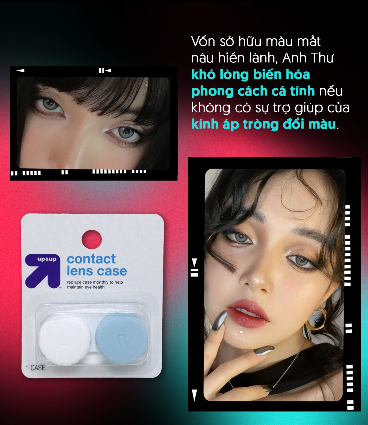 Bài viết khám phá phong cách trang điểm cá tính và sexy của beauty tiktoker Anh Thư, giúp biến hóa gương mặt tròn thành "soái tỷ" quyến rũ. Theo dõi mẹo đánh son đẹp và trang điểm mắt ấn tượng từ cô nàng tài năng này!