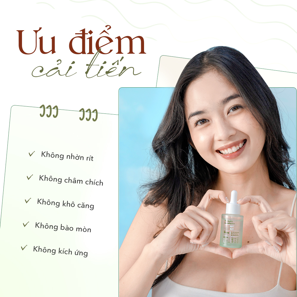 Serum mới từ The Auragins giới thiệu với những ưu điểm cải tiến, không nhờn rít, không châm chích, không khô căng, không bào mòn, không kích ứng. Tìm hiểu cách serum giúp giải quyết các vấn đề da mùa hè phổ biến.