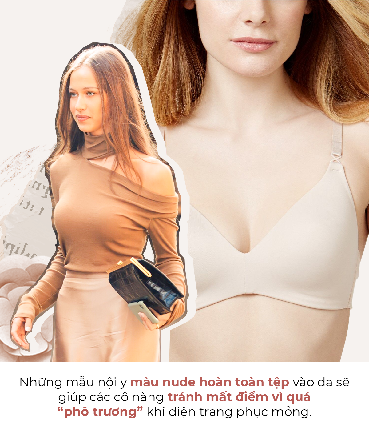 5 lưu ý khi diện nội y vào mùa hè. Mẫu nội y màu nude hoàn toàn tệp vào da giúp tránh mất điểm khi diện trang phục mỏng. Lưu ý khi diện nội y và trang phục để không mắc lỗi ngu ngốc.