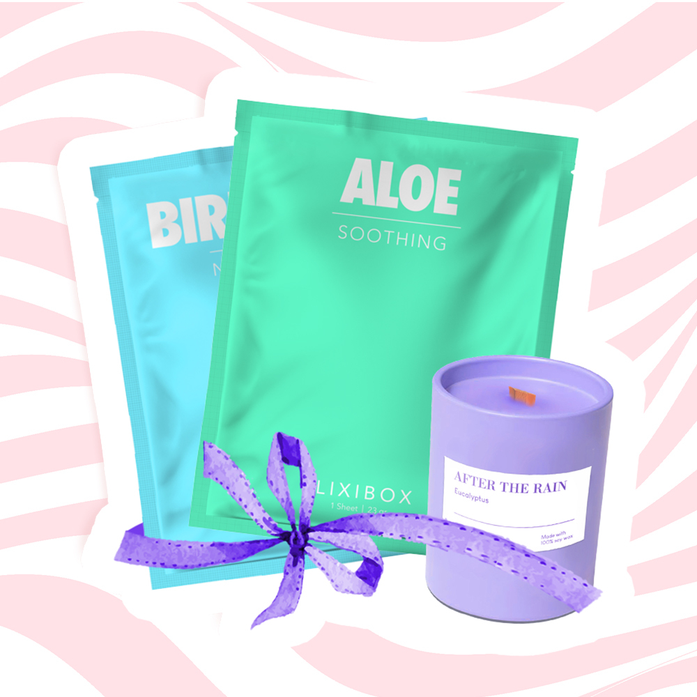 Quà tặng Lixibox gồm mặt nạ dưỡng da ALOE Soothing, mặt nạ BIRD và nến thơm After The Rain, hữu ích cho cư dân Những Thành Phố Mơ Màng trong lễ hội âm nhạc ngày 19/6. Khám phá các sản phẩm hấp dẫn này để nhận quà và tích Lixicoin!
