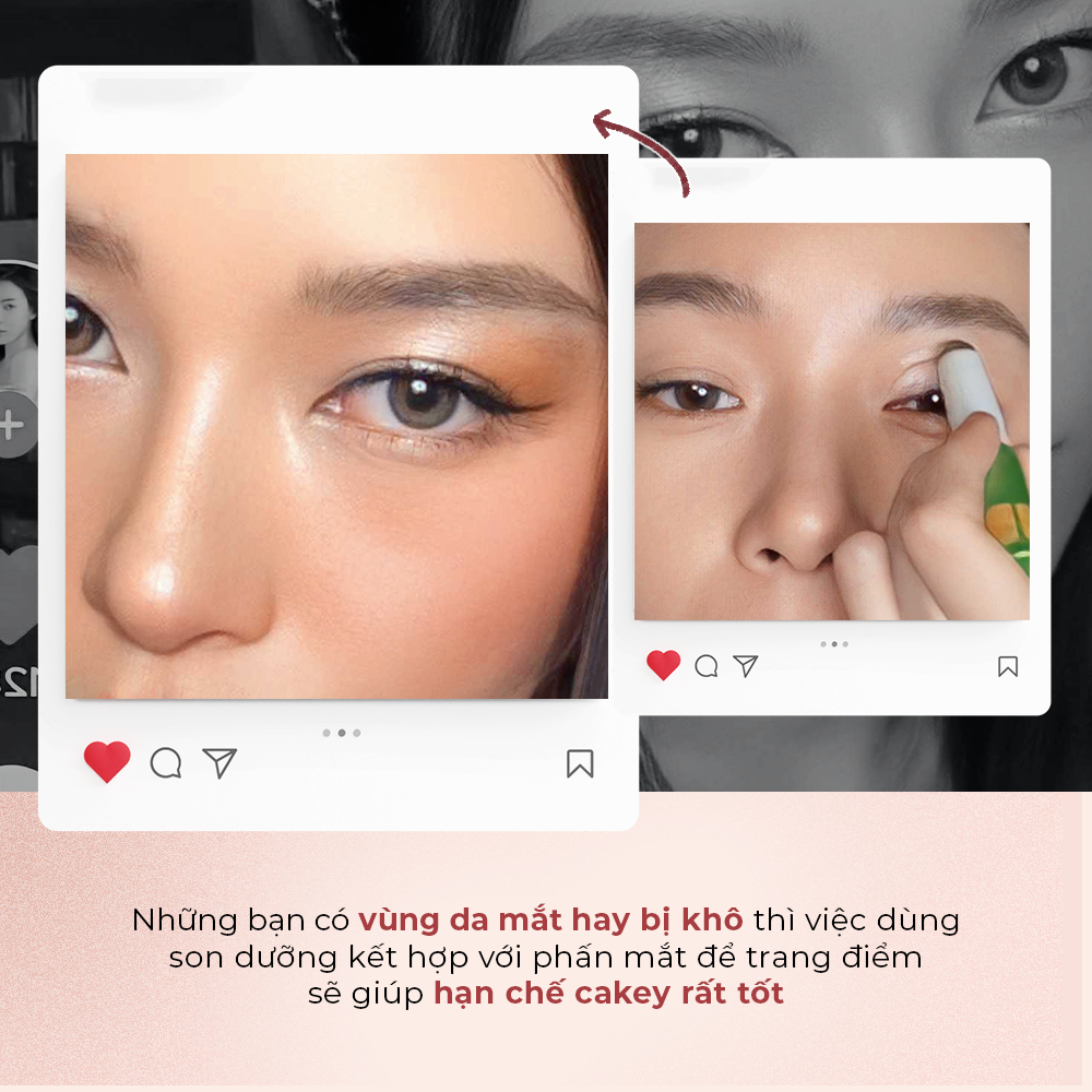 Bí kíp trang điểm tối giản cho người mới bắt đầu từ beauty tiktoker Lucy, chỉ cần son dưỡng và phấn mắt. Hướng dẫn sử dụng hiệu quả cho vẻ ngoài tự nhiên, hạn chế tình trạng cakey trên da.