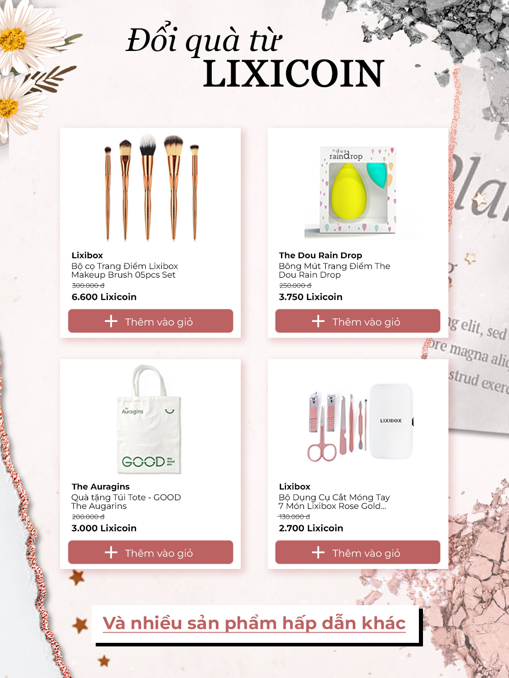 Bài viết về GWP (Gift with Purchase) tại Lixibox, giới thiệu 4 đặc quyền hấp dẫn cho thành viên với chương trình tích điểm, ưu đãi khi mua hàng online, và rất nhiều quà tặng sinh nhật, đổi quà hấp dẫn từ Lixicoin.