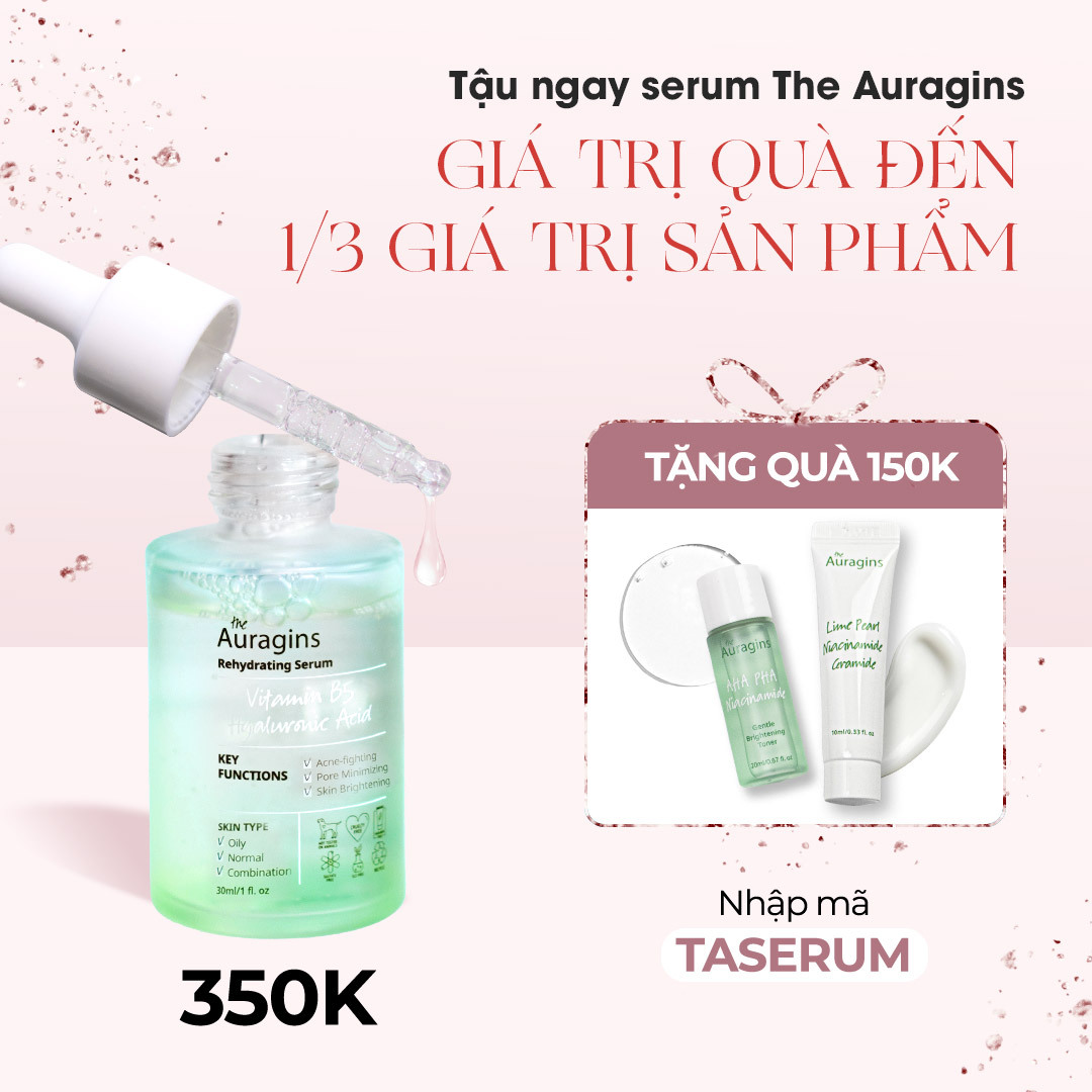 Lixibox giới thiệu serum Auragins với giá chỉ 350K và tặng quà 150K. Cơ hội tiết kiệm tiền mua mỹ phẩm với mẹo tiết kiệm làm đẹp, chứa thông tin về GWP Lixibox và chương trình khuyến mãi hấp dẫn.
