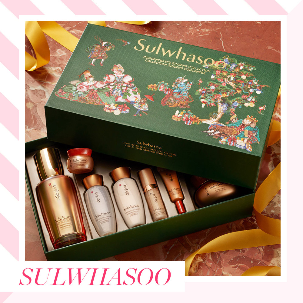 Hộp quà mỹ phẩm Sulwhasoo với bộ sản phẩm chăm sóc da từ cây nhân sâm, bao bì đẹp mắt và sang trọng. Đây là món quà lý tưởng cho phái đẹp, đặc biệt có GWP xịn sò, thỏa mãn các tín đồ yêu thích làm đẹp. GWP Lixibox mang đến trải nghiệm mua sắm hấp dẫn.