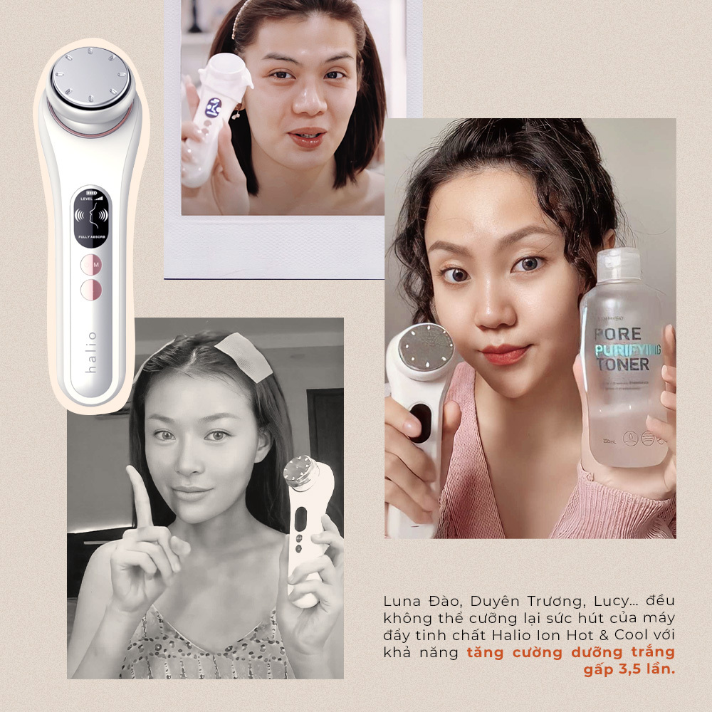 Top 7 thiết bị làm đẹp từ Lixibox: máy rửa mặt halio, máy đẩy tinh chất halio, tăm nước Halio, Máy Triệt Lông Cá Nhân Halio IPL, vòi sen halio, máy uốn tóc halio và máy sấy tóc Halio Hypersonic. Bài viết cung cấp đánh giá từ các Beauty Blogger và khuyến mãi hấp dẫn.