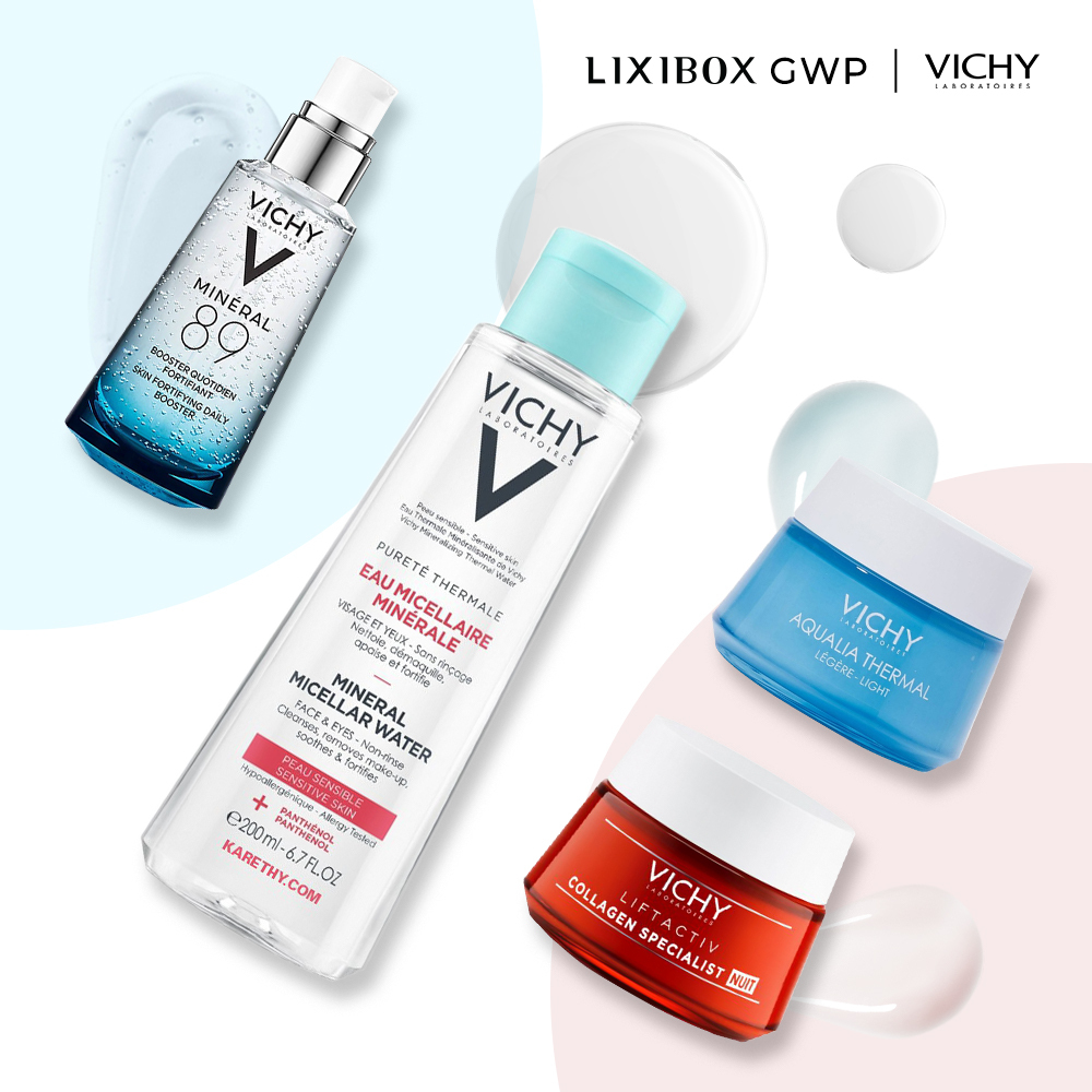 Top 5 thương hiệu mỹ phẩm cao cấp tại Lixibox với chương trình GWP hấp dẫn. Các sản phẩm từ Vichy, Obagi, Paula's Choice, AHC, và Huxley đang có ưu đãi đặc biệt. Mua 3 triệu tặng quà 3 triệu, cơ hội tuyệt vời cho tín đồ làm đẹp!