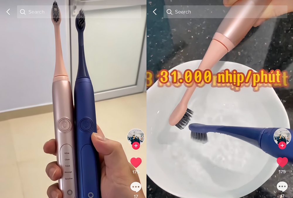 Cặp đôi nổi tiếng trên TikTok - Ku & Mýt chia sẻ về trải nghiệm sử dụng bàn chải điện Halio, khẳng định tình cảm vợ chồng bền chặt hơn với sản phẩm chăm sóc răng miệng này.