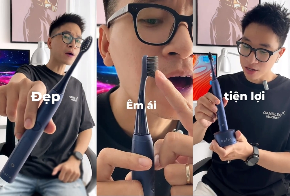 Đánh giá bàn chải điện Halio phiên bản đặc biệt Midnight Blue qua video review từ các chuyên gia, giới thiệu thiết kế sang trọng, tính năng ưu việt, sản phẩm hot trong dung cụ chăm sóc răng miệng từ thương hiệu Halio, mang lại trải nghiệm tiện lợi cho người dùng.
