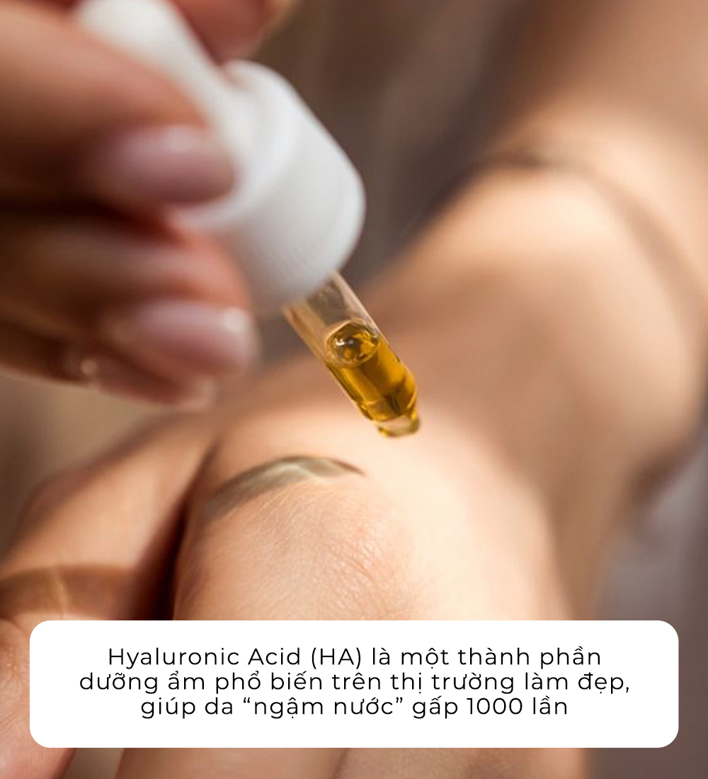 Hyaluronic Acid (HA) là thành phần dưỡng ẩm quen thuộc trong skincare, kết hợp với các chất như Vitamin C, retinol, niacinamide giúp cải thiện hiệu quả dưỡng da. Khám phá tác dụng của HA trong việc cải thiện làn da cùng Lixibox.