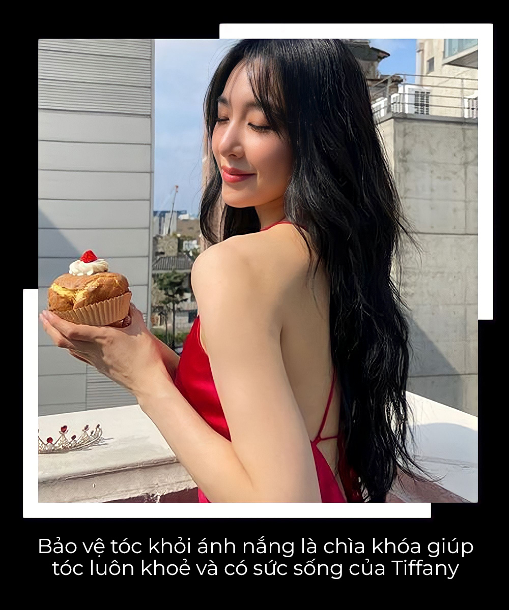 Bảo vệ tóc khỏi ánh nắng là chìa khóa giúp tóc luôn khỏe và có sức sống của Tiffany. Bài viết khám phá mẹo chăm sóc tóc từ sao Hàn như NCT, Jessica, Park Shin Hye và các sản phẩm chăm sóc tóc hiệu quả từ Lixibox.